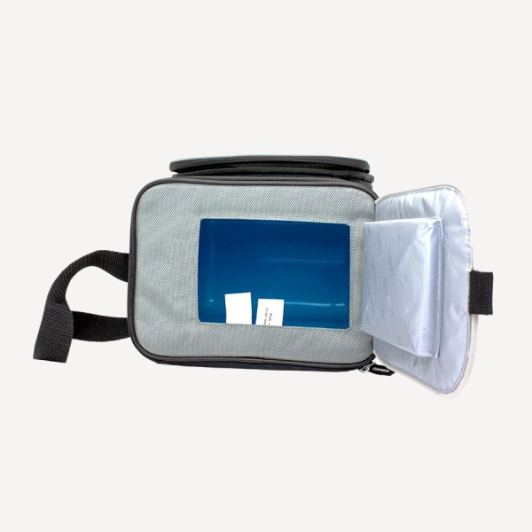 ТермоСумка Thermos E5 - 12 Can Cooler LDPE 9L +2*IceMat (Grey/Blue)
